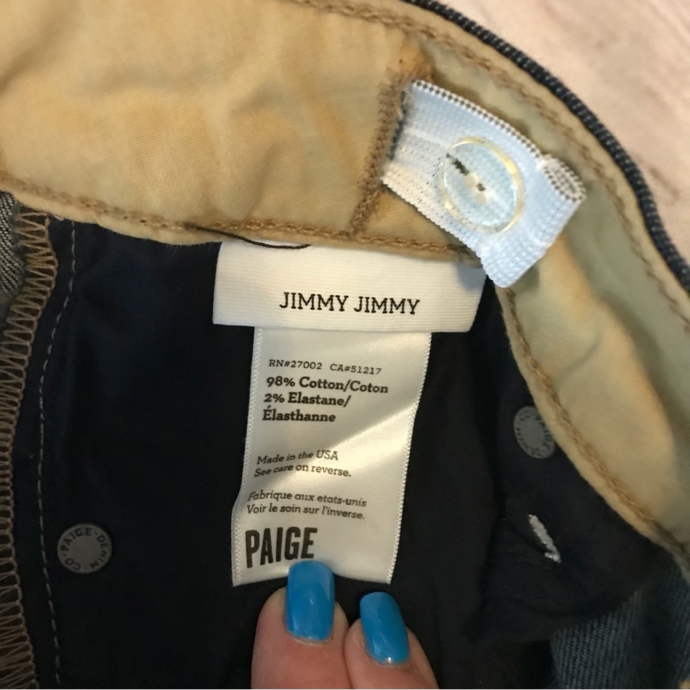 PAIGE Westbourne Jimmy Jimmy Maternity Jeans Size 28 - Picture 9 of 16